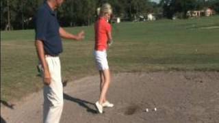 Free Womens Golf Tips  Bunker Shot Tips in Golf [upl. by Enetsirhc]