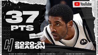 Kyrie Irving RETURNS 37 Points Full Highlights vs Cavaliers  January 20 2021  202021 NBA Season [upl. by Klehm]