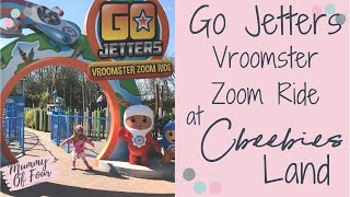 THE GO JETTERS VROOMSTER ZOOM RIDE AT CBEEBIES LAND ALTON TOWERS [upl. by Husein]