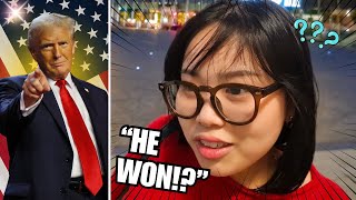 Japanese React to the Election of PRESIDENT TRUMP [upl. by Willman]