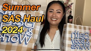 ☀️HUGE SAS HAUL☀️ BATH amp BODY WORKS SUMMER 2024 SEMI ANNUAL SALE [upl. by Yager685]