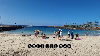 Things to see in Playa Anfi del Mar Gran Canaria 🇪🇸🇮🇨 Canary Islands Spain [upl. by Atteuqnas]