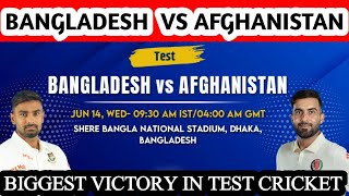 bangladesh vs afghanistan test match 2023 highlights  afghanistan vs bangladesh  afg vs ban [upl. by Yenalem]