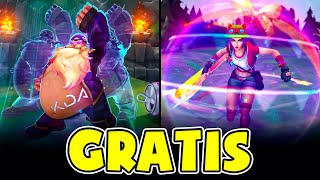 🎁 GRAGAS KDA es OFICIAL  NUEVA SKIN GRATIS  RECOMPENSAS 15 ANIVERSARIO LEAGUE OF LEGENDS [upl. by Rolph]