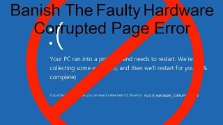 HOW TO FIX faulty hardware corrupted page error windows 1087 [upl. by Kcirrad931]