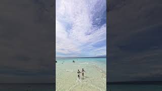 Luxuriate in the Sumilon Island sandbar and clear water A must place to put on your bucket list [upl. by Lunnete]