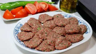 Turkish Kofta Kebab quotKöftequot [upl. by Nnyltiak]