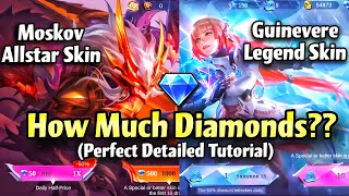 HOW MUCH FOR GUINEVERE LEGEND amp MOSKOV INFERNAL WYRMLORD💎 FULL GUIDE WITH DETAILED EXPLANATION🔥 [upl. by Nuahsyar789]