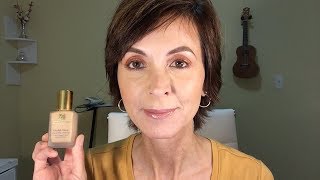 MY MATURE SKIN GRWM ESTEE LAUDER DOUBLE WEAR STAY IN PLACE MAKEUP [upl. by Nwahsid]