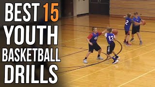 15 Must Have Youth Basketball Drills [upl. by Rothwell228]