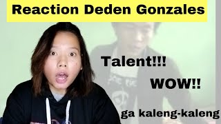 Ini Baru Talent  Deden Gonzales  Shes Gone by Steelheart Cover Reaction [upl. by Norramic]