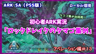 【ASA アベレーション編】＃１３ 初心者ARK実況「初挑戦！ロックドレイクのタマゴ集め！」（PS5版） [upl. by Maziar]