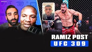 UFC309 Ramiz Brahimajs motivating story FightCourt [upl. by Pickering429]