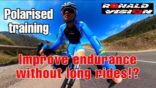 How To Improve Your Endurance On the Bike Without Doing Long Ride  POLARIZED  RONALD VISION [upl. by Borreri]