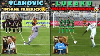 LUKAKU vs VLAHOVICwho is better in FC MOBILE🤔 [upl. by Ahmar495]