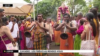 Cavadee à SaintAndré  un moment de grande ferveur pour la communauté tamoule de l’île [upl. by Nosreme528]