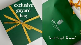 GOYARD SAIGON UNBOXING amp REVIEW rare [upl. by Eceerahs]