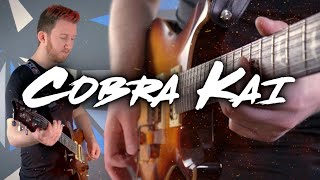 Cobra Kai Theme on Guitar [upl. by Nolahc485]