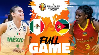 Mexico v Mozambique  Full Basketball Game  FIBAWWC 2026 PreQualifying Tournament [upl. by Ariaj]