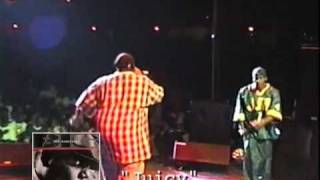 Biggie Smalls Juicy live exclusive from Rap Phenomenon DVD [upl. by Anirdnajela]