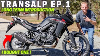 I Bought a Honda Transalp 750  LongTerm Test Introduction EP1 [upl. by Ecined]