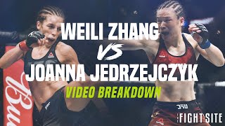 Weili Zhang vs Joanna Jedrzejczyk Video Breakdown [upl. by Cryan]