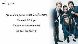 History  One Direction Lyrics [upl. by Nedloh723]