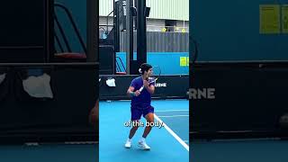 Alcaraz forehand analysis Free course in bio tennistips tennisplayer tennisdoctor [upl. by Clint484]