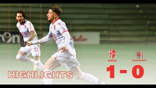 PadovaAlessandria 10 Highlights  22° Giornata Serie C 20232024 [upl. by Gram]