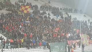 Che bello è quando esco di casa per andare allo stadio a Vedere il MESSINA coro Curva Sud [upl. by Eidarb]