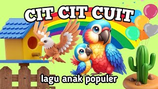 Cit Cit Cuit  Tek Kotek  Naik Delman  Kalau Kau Suka Hati  Lagu Anak Balita [upl. by Elleirol]