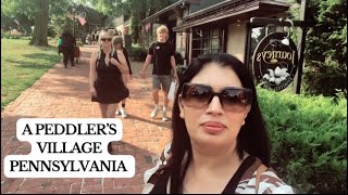 visited a French town in New Jersey and explored Peddlers Village in Pennsylvania [upl. by Narra175]