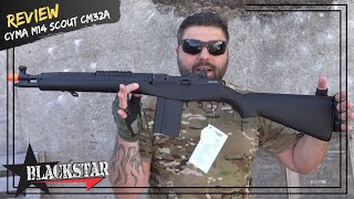 Review  Airsoft Cyma M14 Scout CM32A [upl. by Asiluy]