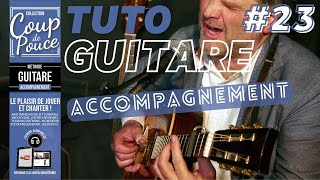 APPRENDRE LA GUITARE ACCOMPAGNEMENT 23  la pompe manouche [upl. by Dalt]