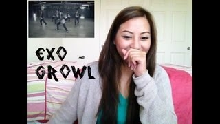 EXO Growl Korean amp Chinese Ver MV Reaction [upl. by Auqenat]