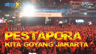 TIPEX LIVE IN PESTAPORA FESTIVAL MUSIK PALING DITUNGGU [upl. by Gibe644]