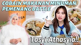 JADI INI SELERA MAKANAN amp MINUMANNYA KAK TasyiAthasyia  🤫😪 [upl. by Nytsud]