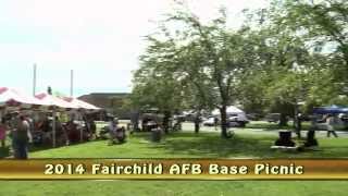 2014 Fairchild AFB Base Picnic End of Summer Bash [upl. by Drawe636]