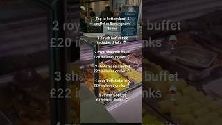 Birmingham 5 buffet restaurant reviews 1 to 5 date 15924 [upl. by Rebliw49]