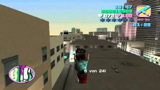 GTA Vice City 100 Walkthrough 006  FahrzeugRallye PCJ600Rallye  German [upl. by Moody232]