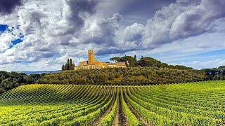 Colline del CHIANTI 🍷🍇🍷 vigneti borghi castelli [upl. by Osy]