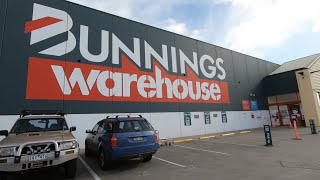 Shopping at BUNNINGS WAREHOUSE [upl. by Nnylrac429]