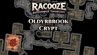 Oldyrbrook Crypt  The Lesson of Loneliness  DungeonDraft Timelapse [upl. by Hcire348]