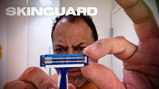 Is the Gillette SKINGUARD Disposable the Best Razor for Sensitive Skin — average guy tested [upl. by Anaugahs734]