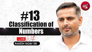 Classification Of Numbers Maths Concept Video By Rakesh Yadav Sir RevisionGuruji [upl. by Crooks]