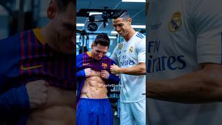 Ronaldo and Messi in the GYM 💪 [upl. by Winfield]