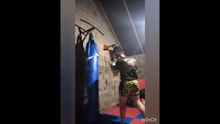 Combo of the day peekaboo boxing combos boxing muaythai kickboxing martialarts mma coaching [upl. by Lubin]