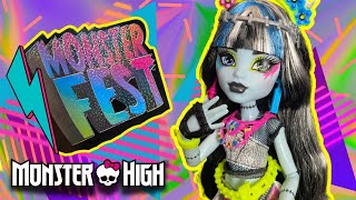 ⚡️Unboxing⚡️ Frankie Stein Monster Fest  Monster High Doll [upl. by Akiras]