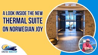 Inside The Luxurious Thermal Suite Of Norwegian Joy [upl. by Antonella293]