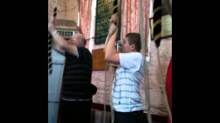 Olympic Ringing at Heywood Rochdale Rounds on eight [upl. by Laius]